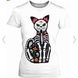 Sugar Skull Cat